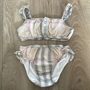 Frilled Burberry bikini - Almost new!